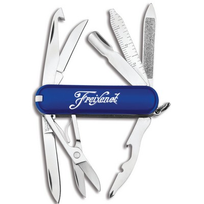 Swiss Army Minichamp Knife Cobalt Blue