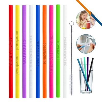 Jolly Silicone Straw