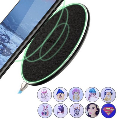 Quality Leather QI Wireless Phone Charger