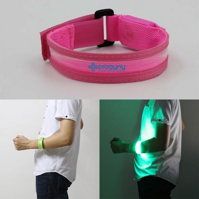 LED Reflective Safety Slap Band