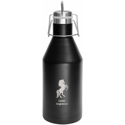 Polar Camel 64oz Growler with Swing Top Lid