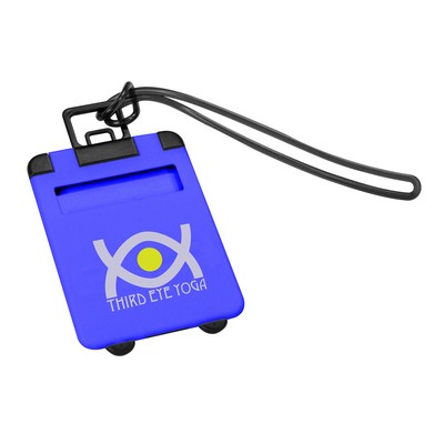 the Essentials Luggage Tag - Blue