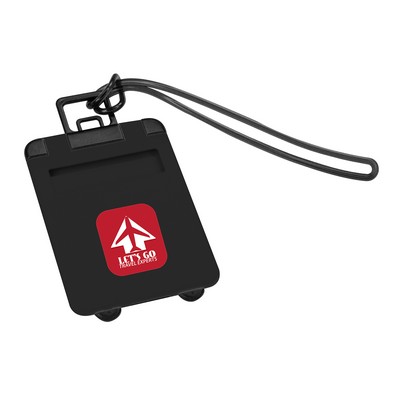 the Essentials Luggage Tag - Black