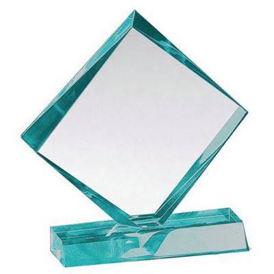 Desktop Diamond Award, Jade, Small (5-3/4"x5-3/4")