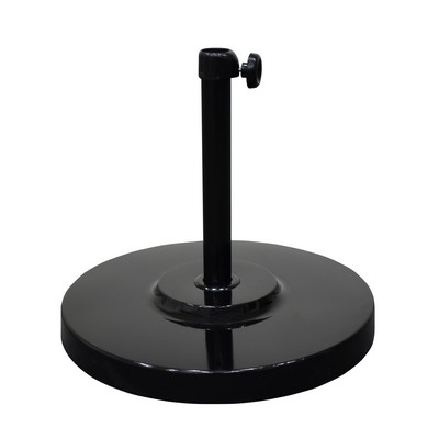 50 lb. Black Patio Umbrella Base