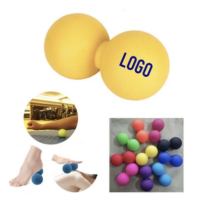 Silicone Gym Body Double Massage Ball