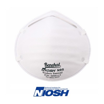 face mask wholesale cap shaped N95 particulate filtering respirators