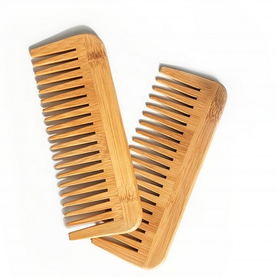 Bamboo Wide Tooth Hair Comb