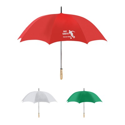 60" Arc Golf Umbrella With 100% Rpet Canopy