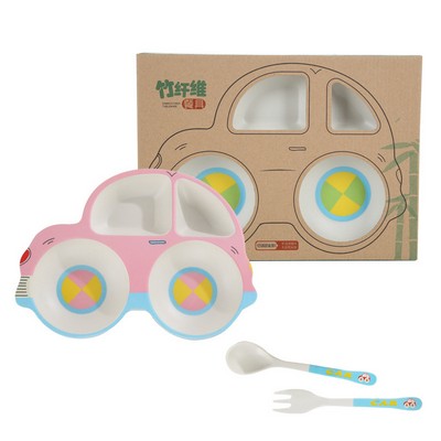 KIDS Car Bowl with Spoon Kits