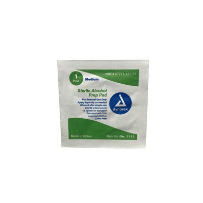 Dynarex Sterile Alcohol Prep Pad