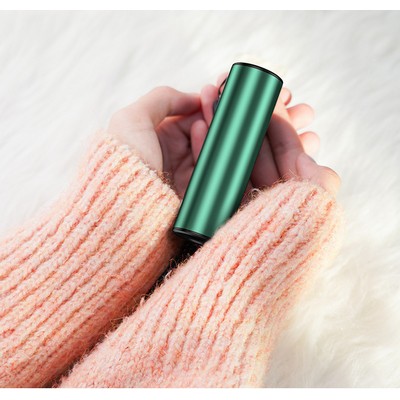 Portable Type-C Round Stick Handwarmer Power Bank 5000 mAh