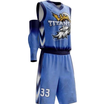 Sublimated Elite Basketball Uniform