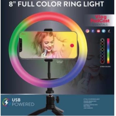 Vivitar® 8" Full Color Ring Light