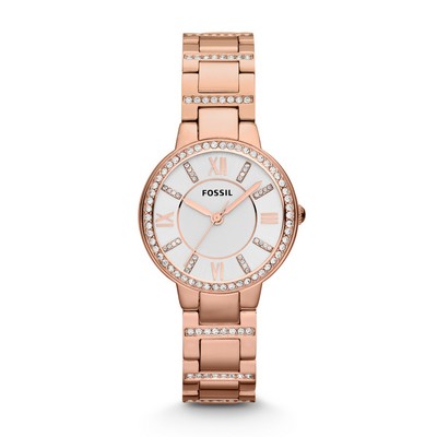 Fossil Virginia Women's Stainless Steel Dress Watch