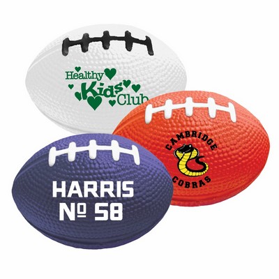 Foam Stress Reliever Football Colors