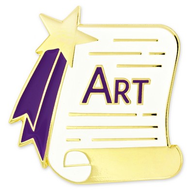 Art Scroll Pin