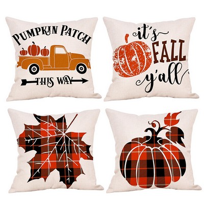 Thanksgiving Pillowcase/Holiday Pillow Cover