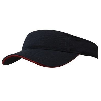 Brushed Heavy Cotton Visor