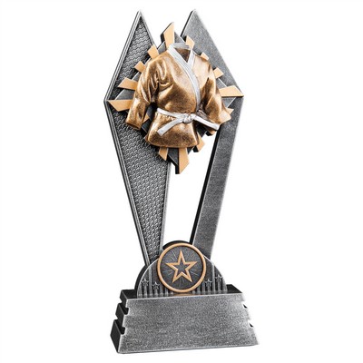 8" Martial Arts Sun Ray Award