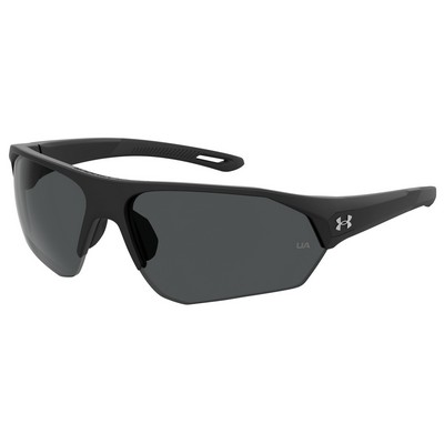 Under Armour® Matte Black/KA Gray Oleophobic Sunglasses