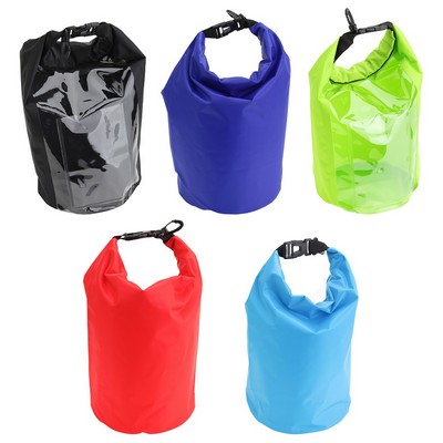 10L Roll Top Waterproof Dry Bag w/Touch-Thru