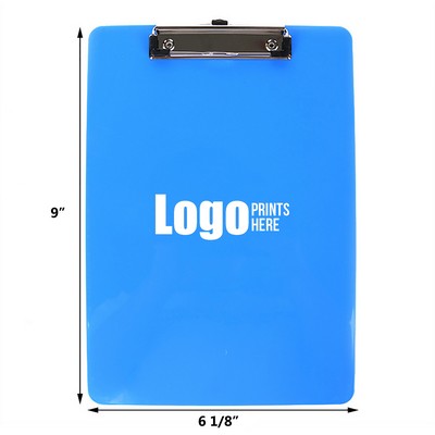 A5 Plastic Clipboard