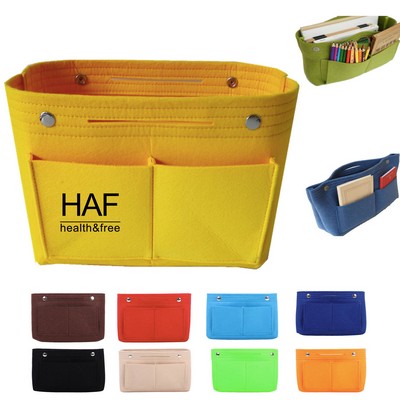 Multifunctional Felt Travel Storage Pouch