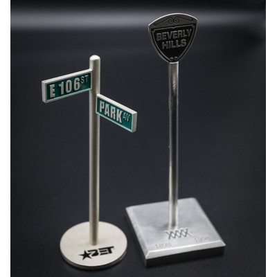 Miniature Street Sign Desktop