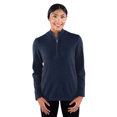 Women's Mystic Quarter Zip Pullover