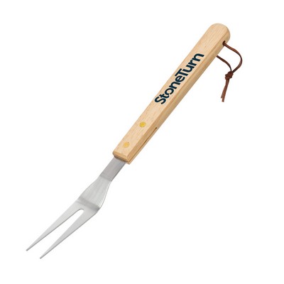 Deluxe Wood Handle BBQ Fork