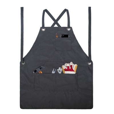 Tool Apron With Multiple Pockets