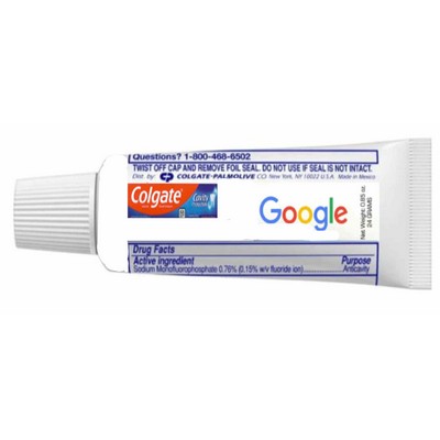 Name Brand - Toothpaste .85oz with Custom Logo