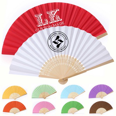 Handheld Bamboo Folding Fan