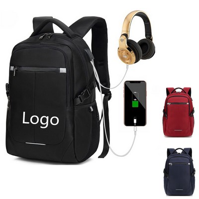 Travel Backpack With Usb Charging Port