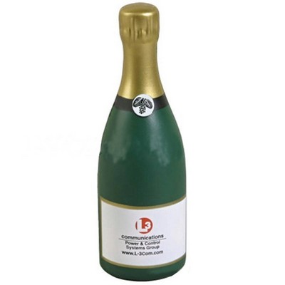 Champagne Bottle Shaped Stress Reliever