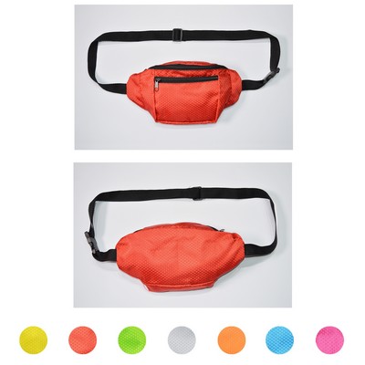 Screen Print Double Front Pocket Waist Bag 3