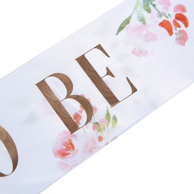 Bride Wedding Sash