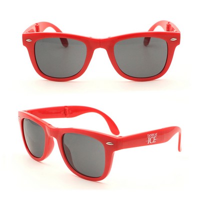 Plastic Folding Malibu Sunglasses