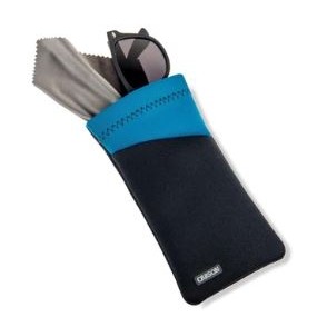 Carson® Travel Eyeglass Case (Blue/Black)