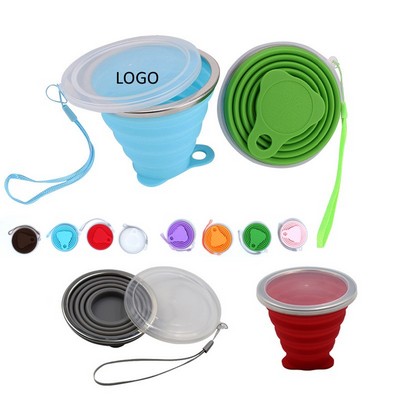 Ultra-Thin Silicone Folding Travel Cup