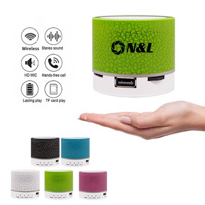 Plastic Mini Wireless Speaker