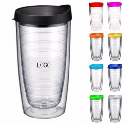 Double Wall Insulated Tumbler - 16 oz