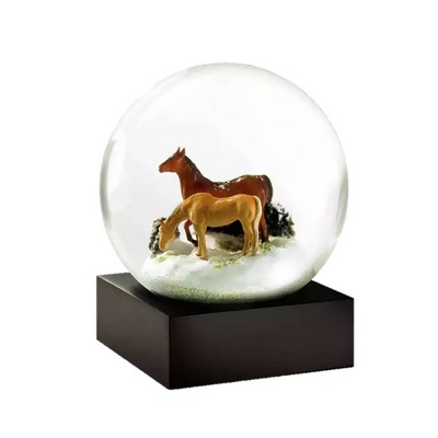 Custom Horse Snow Globe