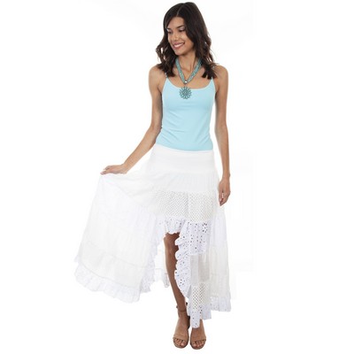 Tiered Lace Skirt