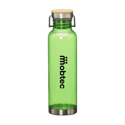 MacLeod Bottle w/Bamboo Twist Lid - 27oz Green