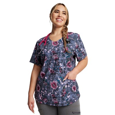 Dickies EDS Essentials Women's V-Neck Print Shirt