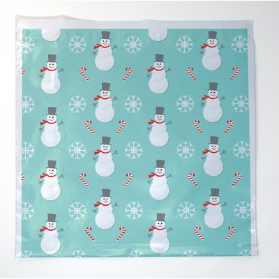 Seasonal Predesigned Poly Mailer Snowmen 10" x 12"