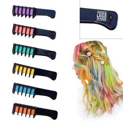 New Hair Chalk Comb Temporary Washable Hair