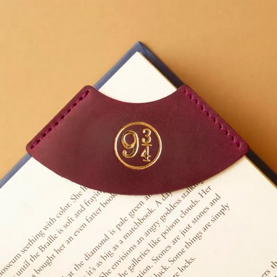 Corner Leather Bookmark